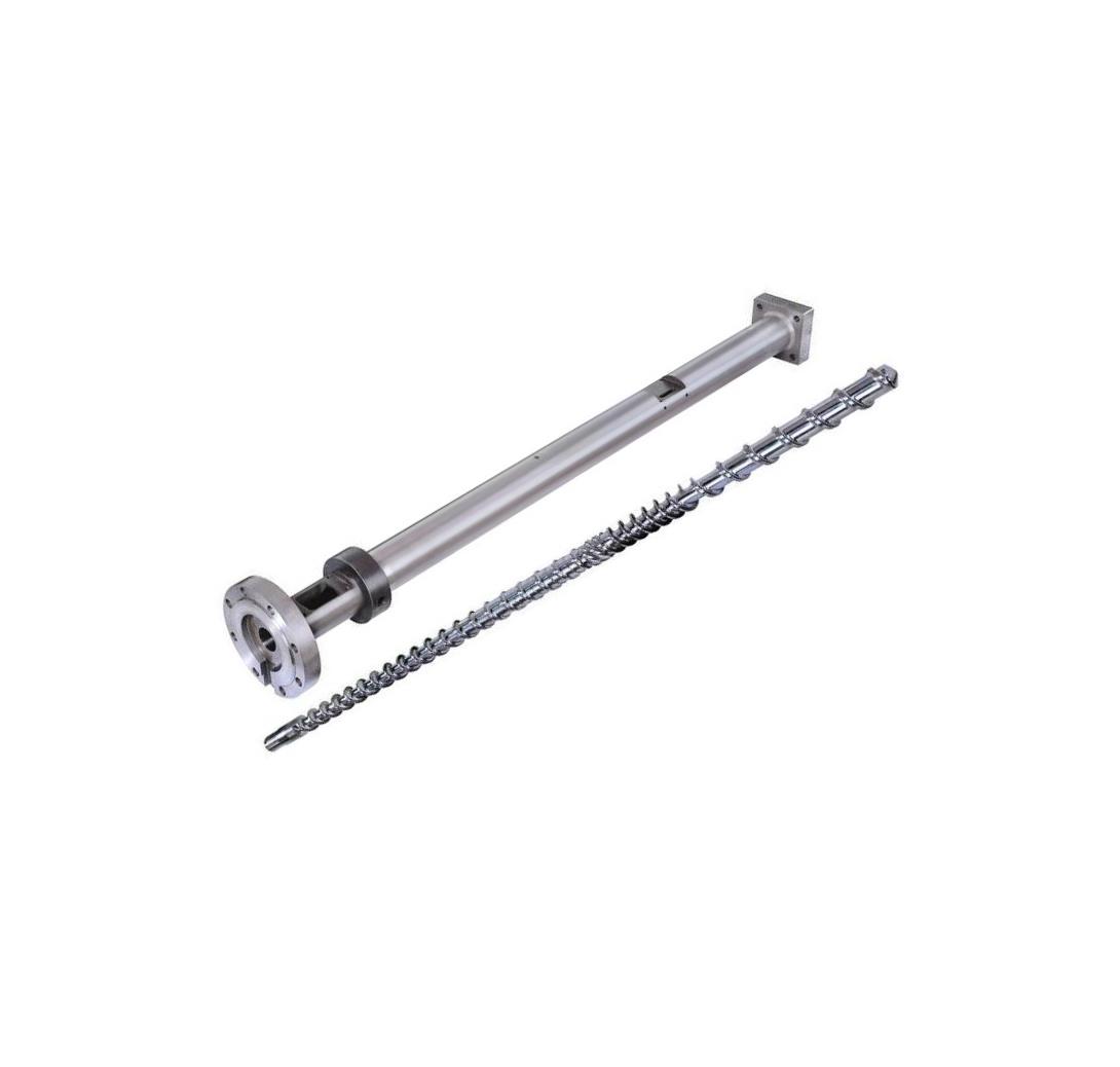 Nitriding screw barrel